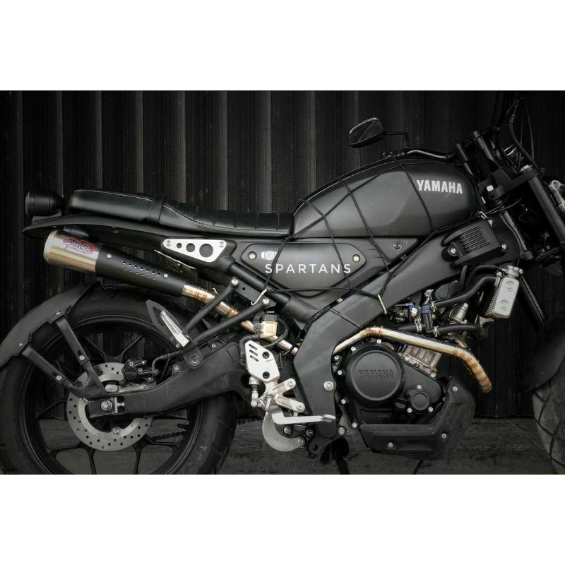 Knalpot Scrambler Spartans Yamaha XSR 155