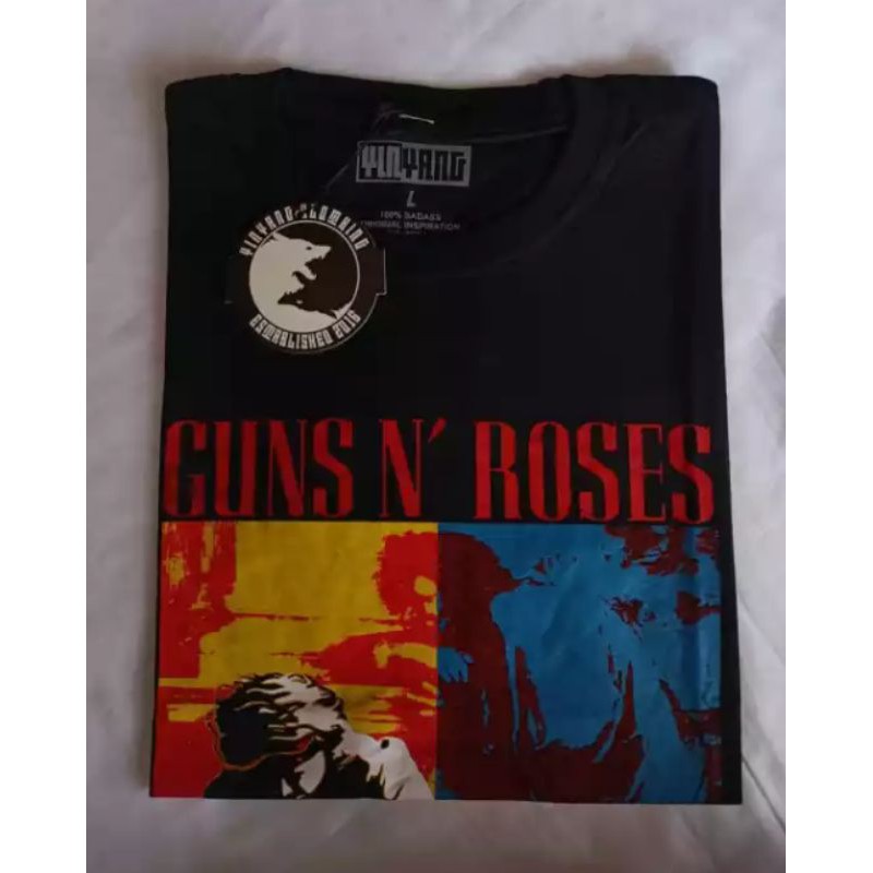 KAOS MUSIK - KAOS GUNSNROSES - KAOS BAND LUAR - MUGIWARA STORE