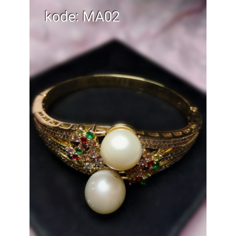 Gelang Mutiara batu (MA02)