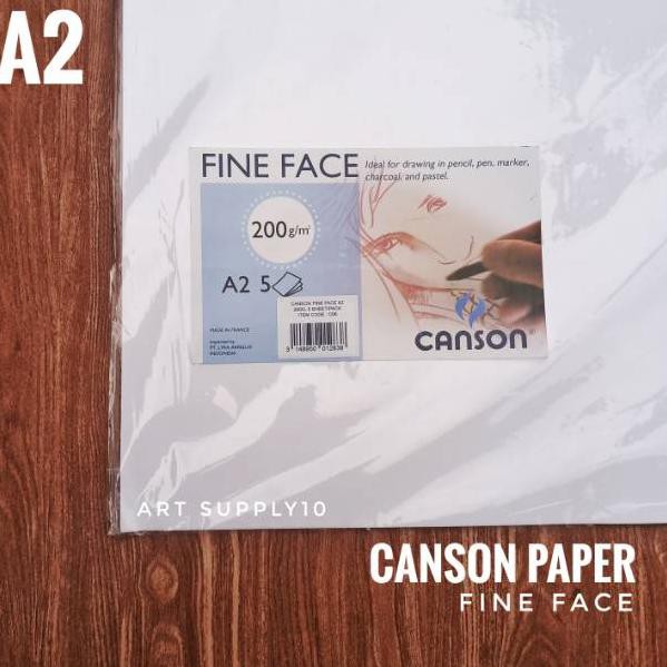 

Canson Fine Face A2 200g - 5 lembar (KODE D879)