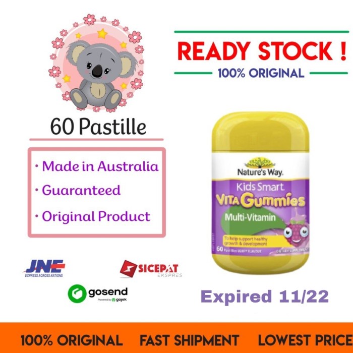 Nature'S Way Vitagummies Multivitamin + Vegies Vitamin Anak Vit Anak -