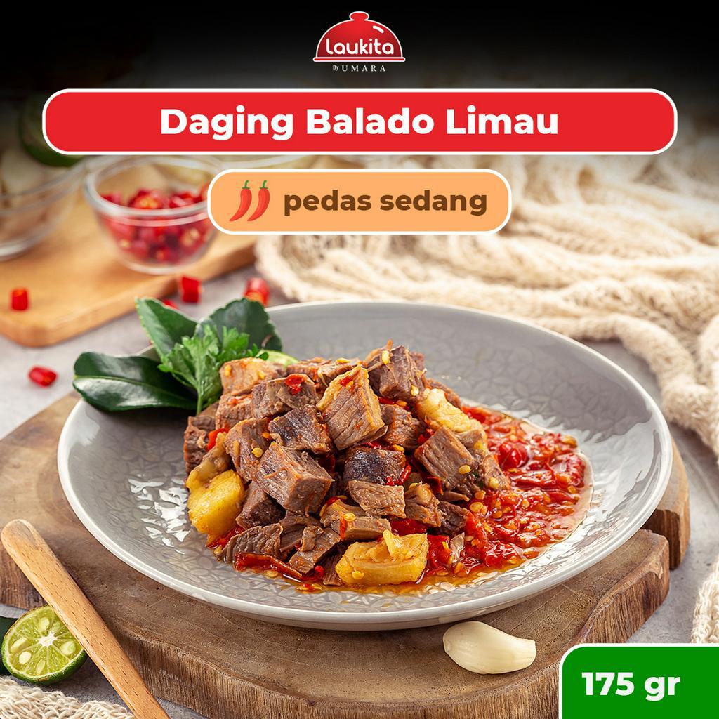 

[175g] Laukita Daging Balado Limau Pedas Sedang Frozen Food