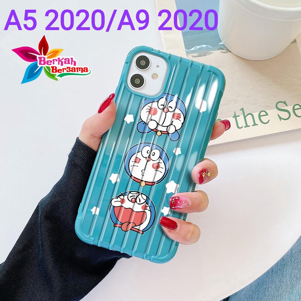 SS007 case DORAEMON oppo A9 A5 2020 A31 a8 A52 A92 A53 A33 2020 Reno 4 Reno 4f f17 pro A15 BB4491