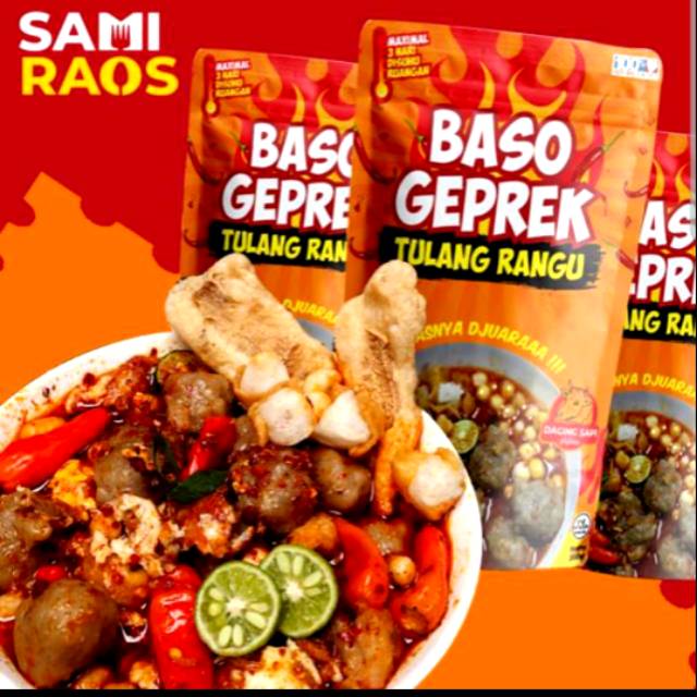 

BASO GEPREK TULANG RANGU SAMI RAOS