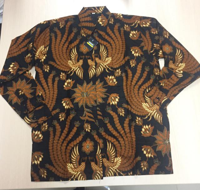 Asifa Batik Hrb026 Kenongo Kemeja Tosca Pendek Pekalongan Padi M L Xl Sogan Tulis Halus Kemeja Batik