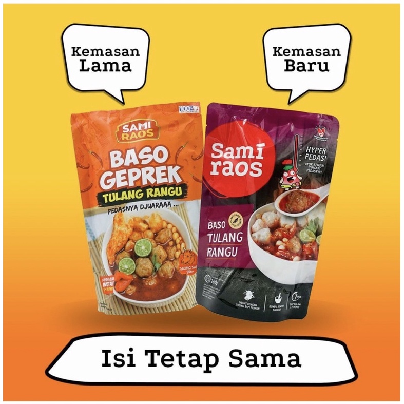 

Baso Geprek Tulang Rangu Sami Raos asli Garut makanan instan siap saji enak, murah, pedasnya Juara