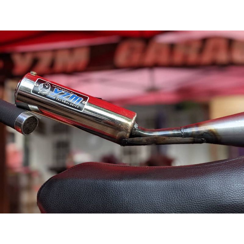 KNALPOT YZM GARAGE TYPE DAILY TUNE UP KAPASITAS 155-161 SUARA CIRI KHAS YZM GARAGE || #KNAPOTVESPA
