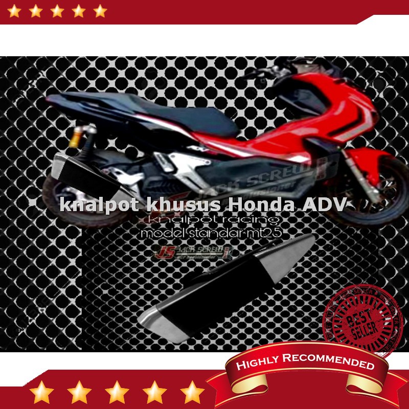 Harga Knalpot Racing HONDA ADV 150 slencer saja