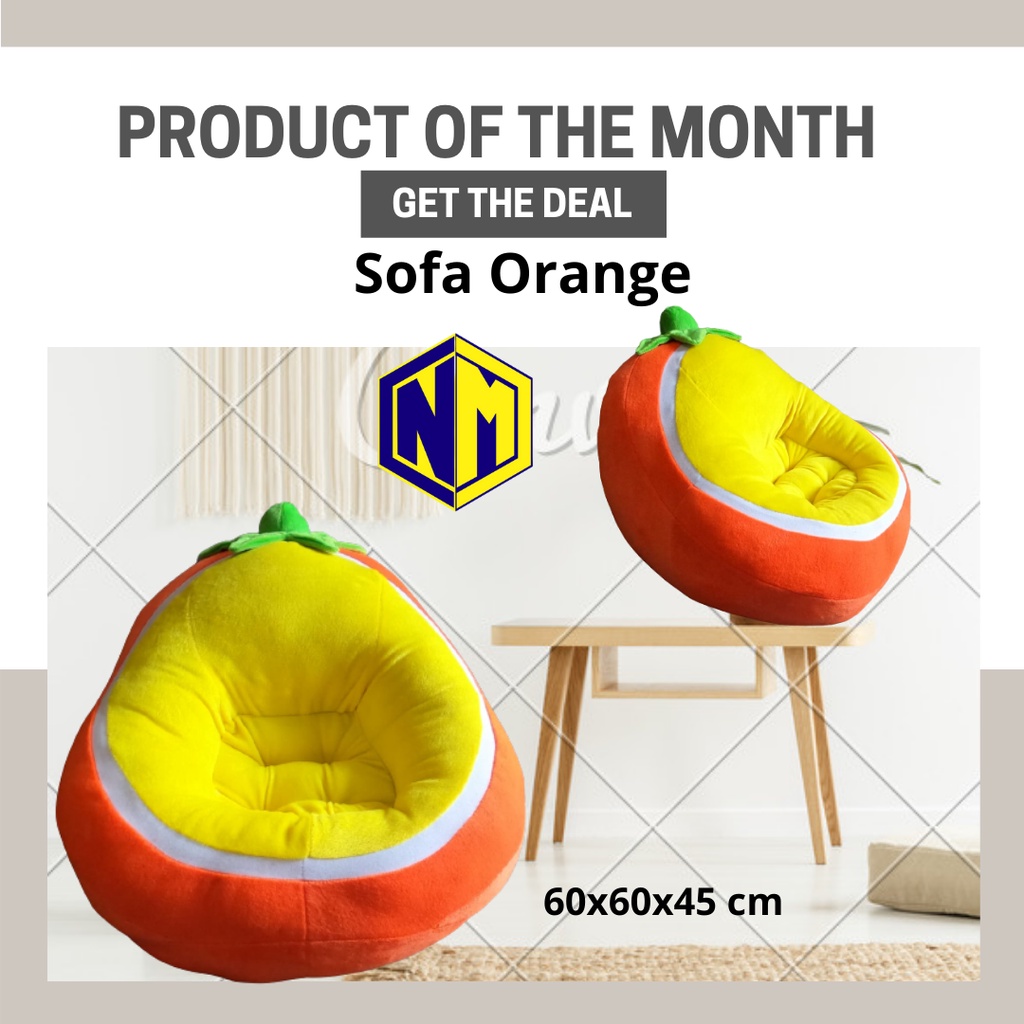 Sofa Buah Anak Sofa karakter Buah Lucu