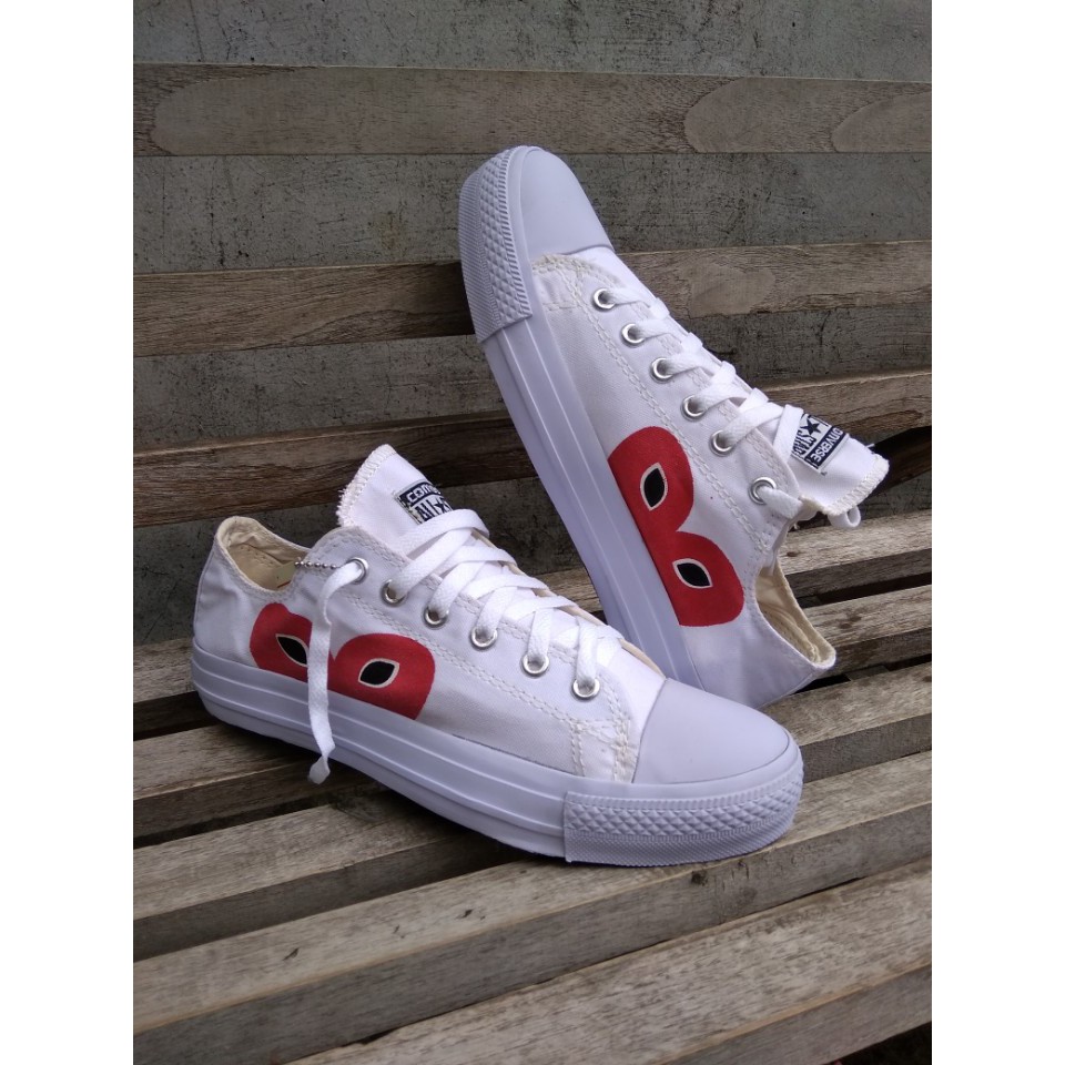 SEPATU SNEAKERS CONVERSE ALL STAR WANITA PLAY PUTIH