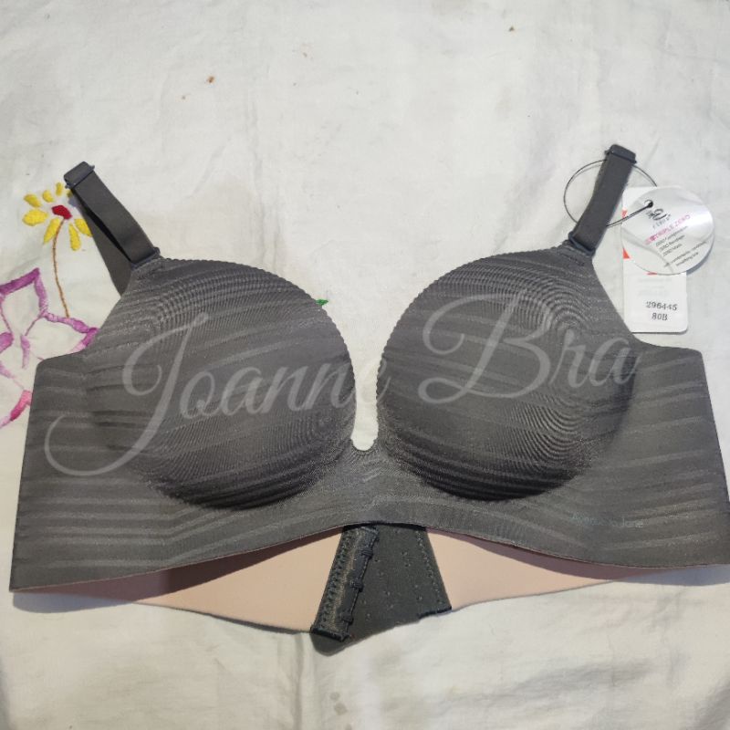 Elena Bra BH Robot Cup B Busa Tebal E 296445 - 34B-38B - Bra Busa Tebal Kait 3 Tanpa Jahitan Lembut 