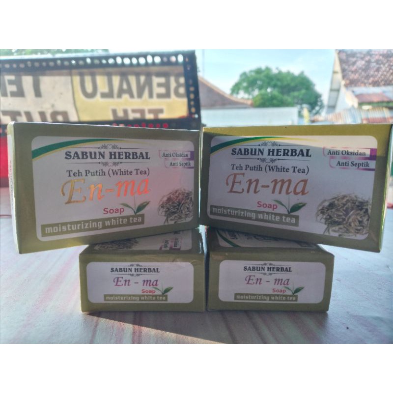 SABUN WAJAH HERBAL TEH PUTIH  EN-MA