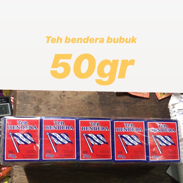 

Teh bendera bubuk