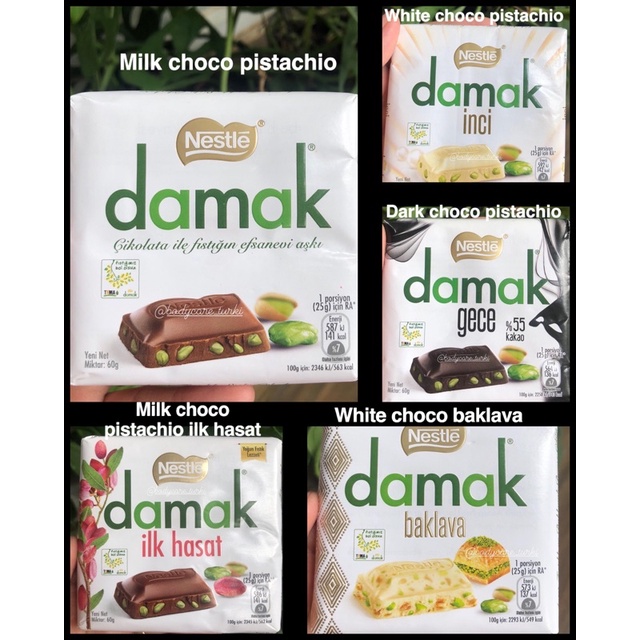 

Nestle damak coklat turki