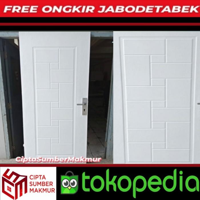 Pintu Baja Kodai Tx 07 Dark Walnut / SuperWhite