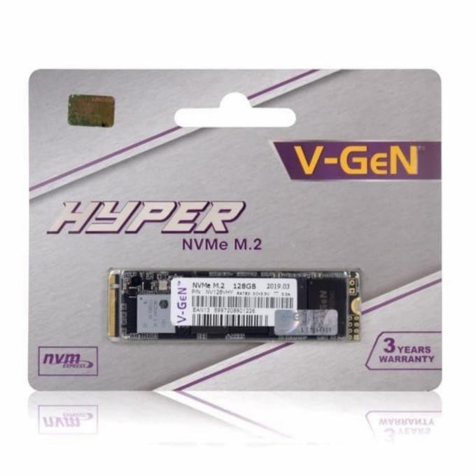 Ssd Nvme M.2 128Gb Hyper Vgen 128 Gb V-Gen M2 Terbaru