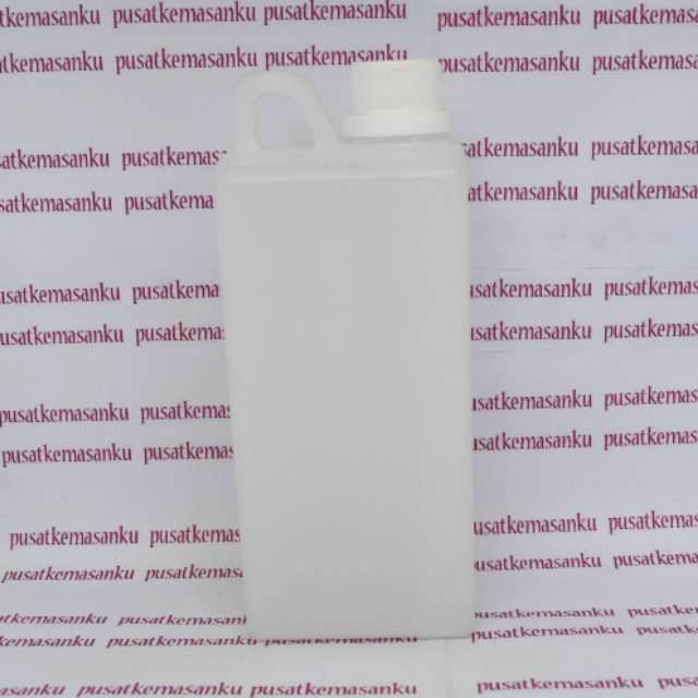 Jerigen 1 Liter Panjang Segel Natural botol 1 Liter