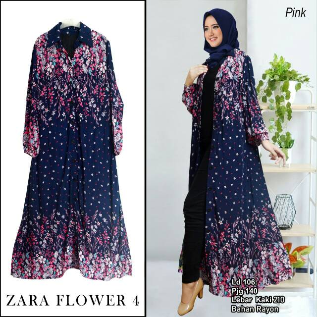 Zara flower maxi,  outer,  longcardy