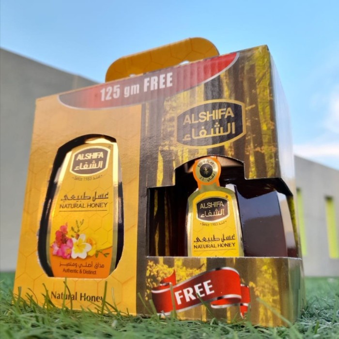 

PAKET madu Arab Al Shifa ALSHIFA 500GR + 125gr/alshifa paket
