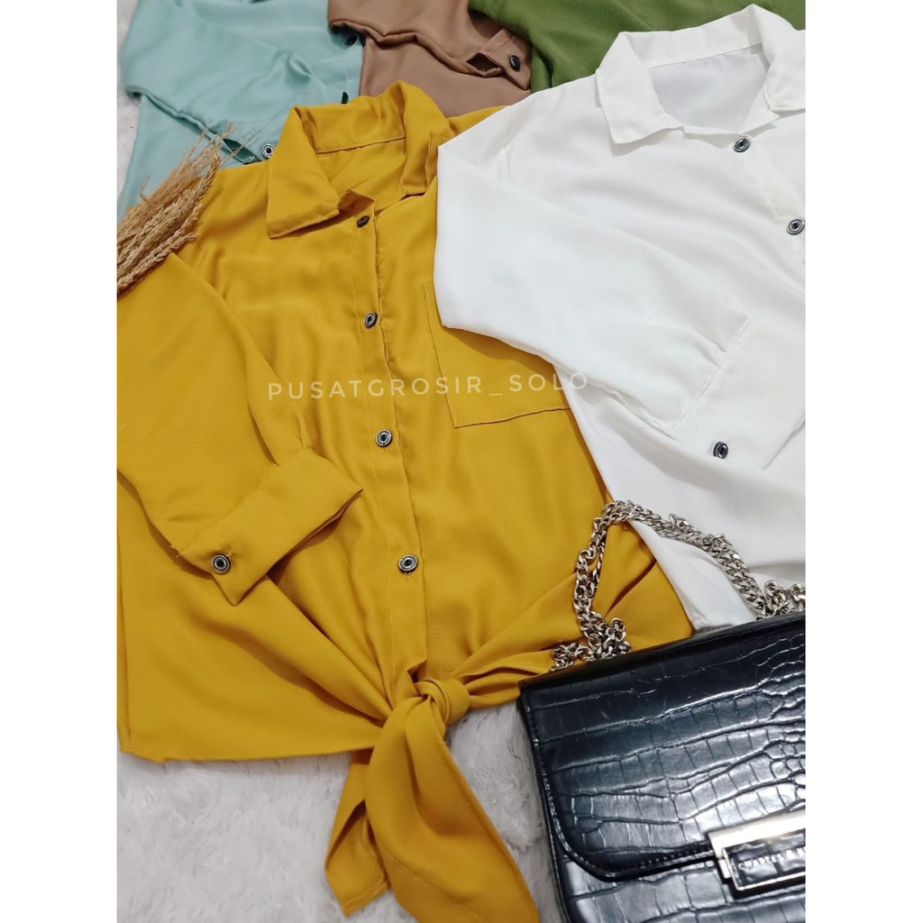 PLAIN KEMEJA PUSATGROSIR_SOLO/ BASIC TOP MOSSCREPE PREMIUM-2