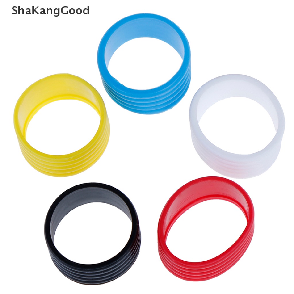 Skid 4pcs Ring Karet Stretch Untuk Grip Raket Tenis