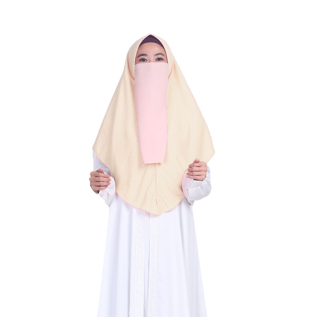 KHANZA SPORT HIJAB - Hijab Olahraga - Nusseyba Activewear-Yellow Tone