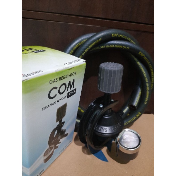 Regulator Lpg Destec Meter Selang gas Elpiji 3 lapis Rubber hose DN 500 PSI SNI ISO TERBAIK