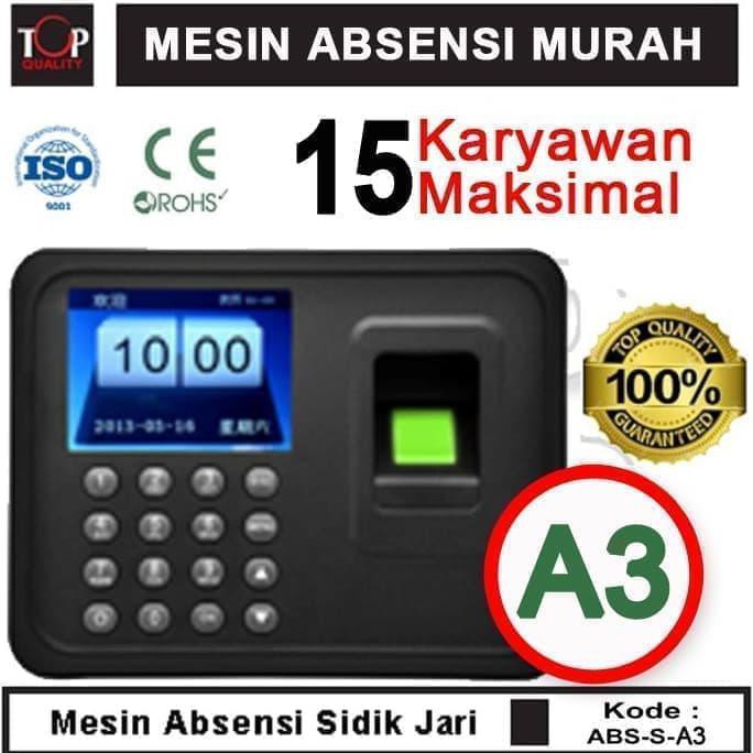 

ABSENSi / ABSEN / MESIN ABSENSI / FINGER PRINT / SIDIK JARI MURAH