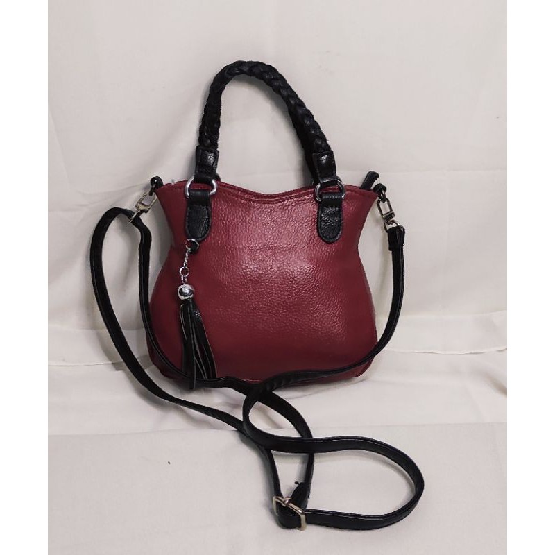 Preloved mini sling Palio Italy kulit asli