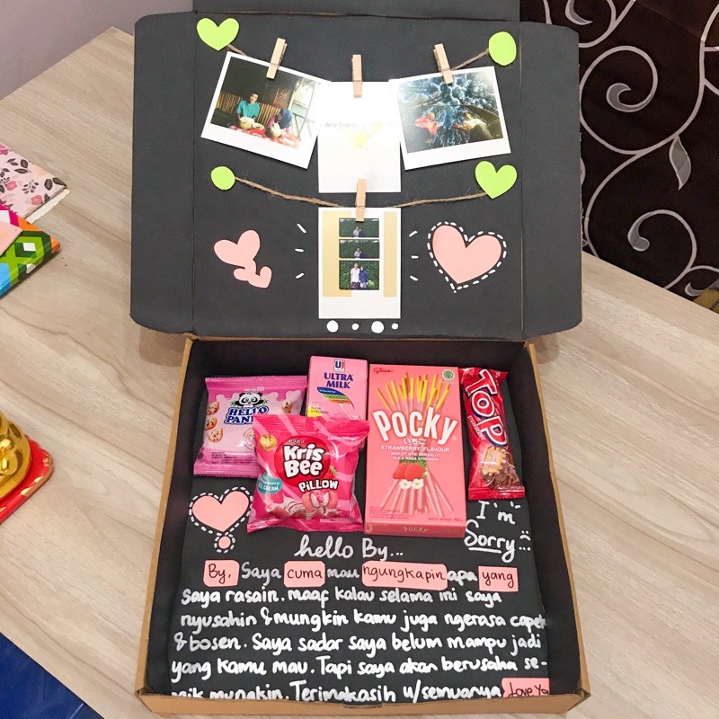 SORRY BOX HAMPERS ANTIMAINSTREAM / KADO MINTA MAAF / WISH BOX MURAH