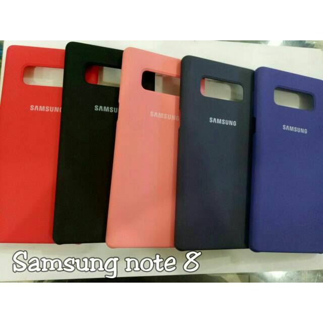 Silicone cover original samsung note 8