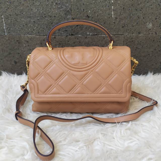 TAS WANITA TB FLEMING SOFT TOP HANDLE SATCHEL