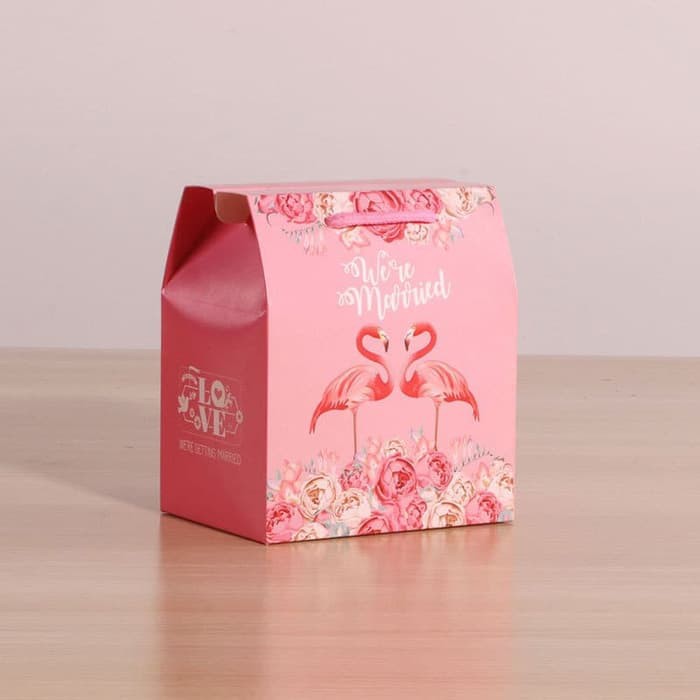

JGO Box Kotak Hadiah Gift Motif : Flaminggo