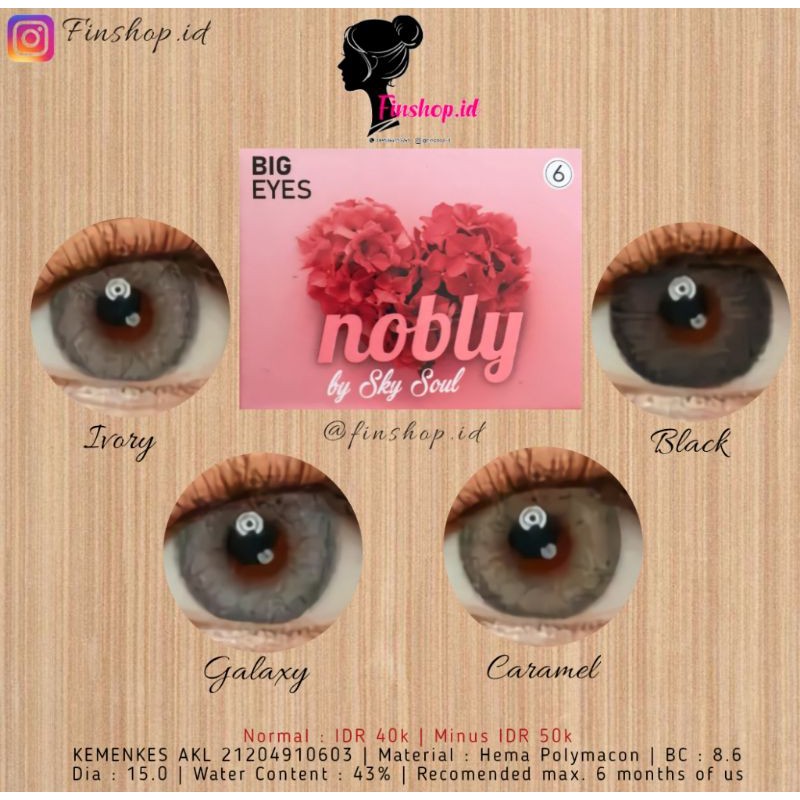 Softlens Nobly Caramel Softlens Nobly Caramel