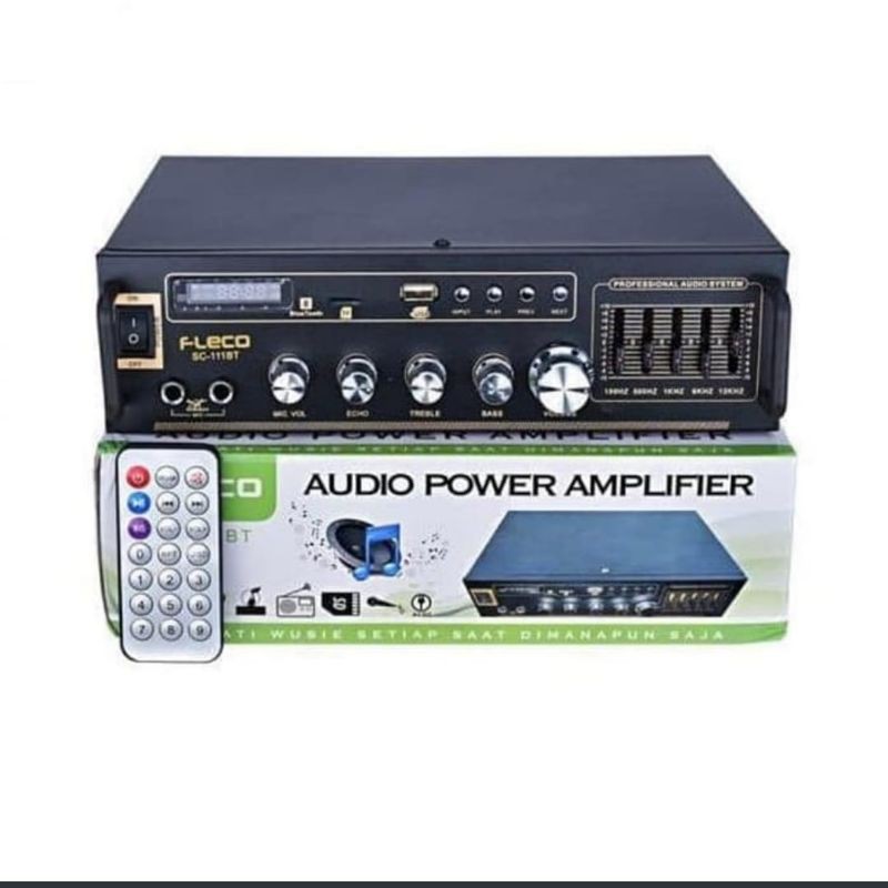 Power Amplifier Original Fleco SC111BT Amplifier Wireless Digital