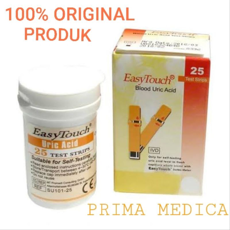 STRIP ASAM URAT EASY TOUCH/ STIK ASAM URAT