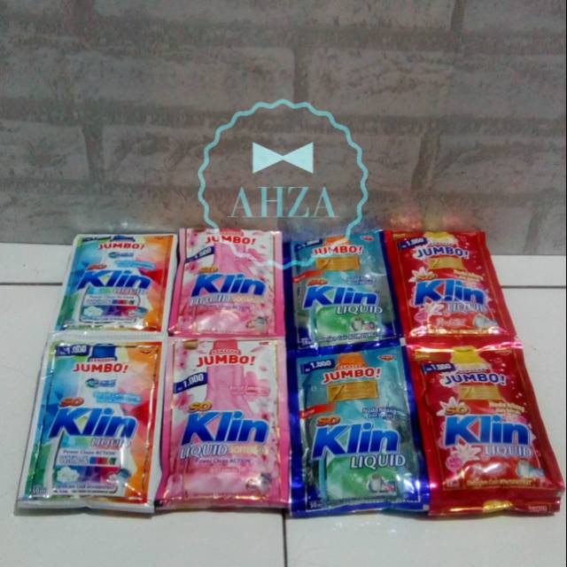 AHZA SOKLIN LIQUID JUMBO Renceng isi 7 (6+1)