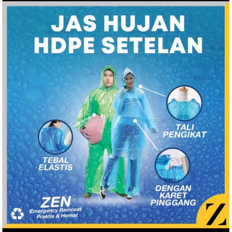 JAS HUJAN PLASTIK STELAN