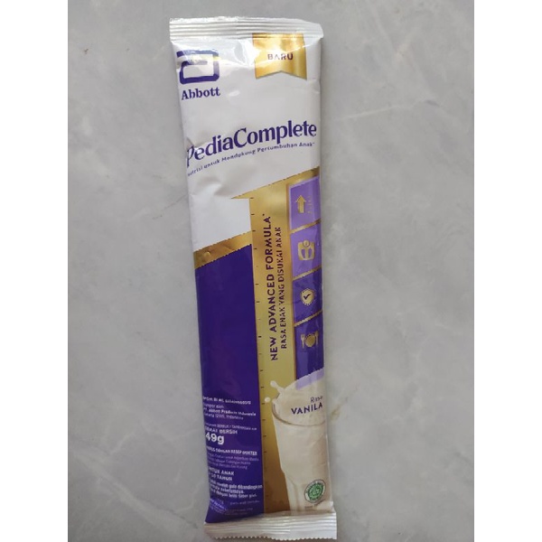 PediaSure Complete pediacomplete sachet 49gr (BACA DESKRIPSI)