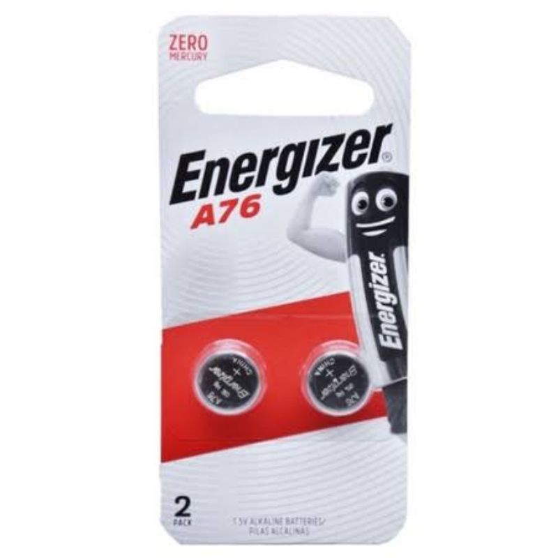 A76 batre Energizer 76A baterai 1.5v original LR44