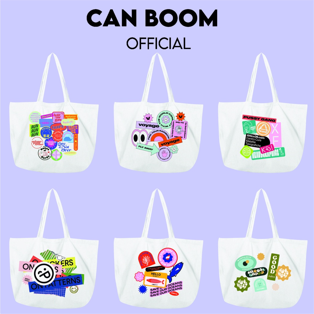 Totebag GRAPHICS DESIGN Landscape kekinian by Can Boom Official