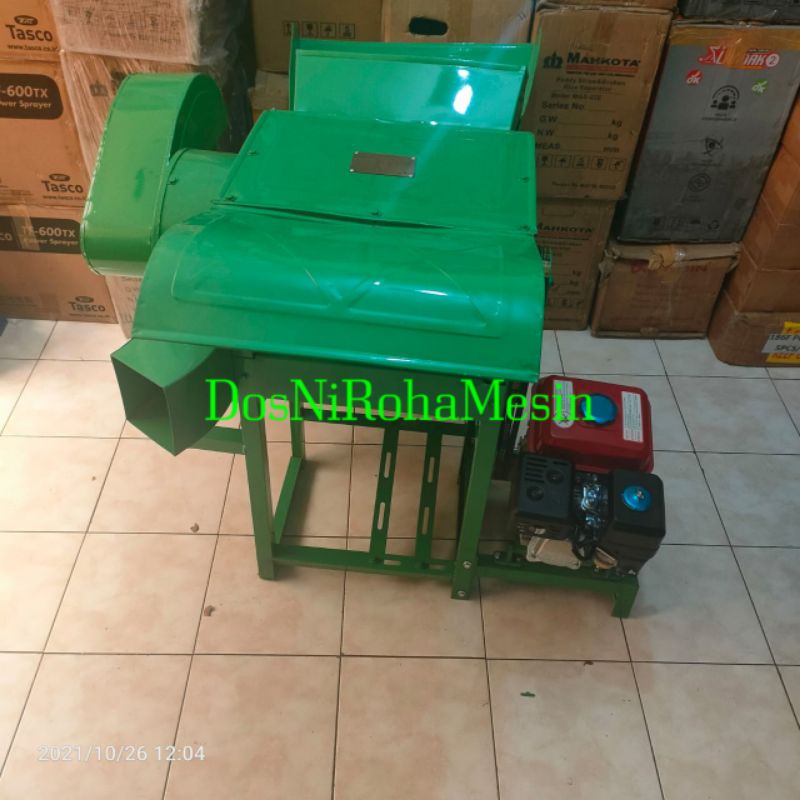 Mesin Perontok Padi Mahkota MPT 5-60 Komplit Mesin Penggerak