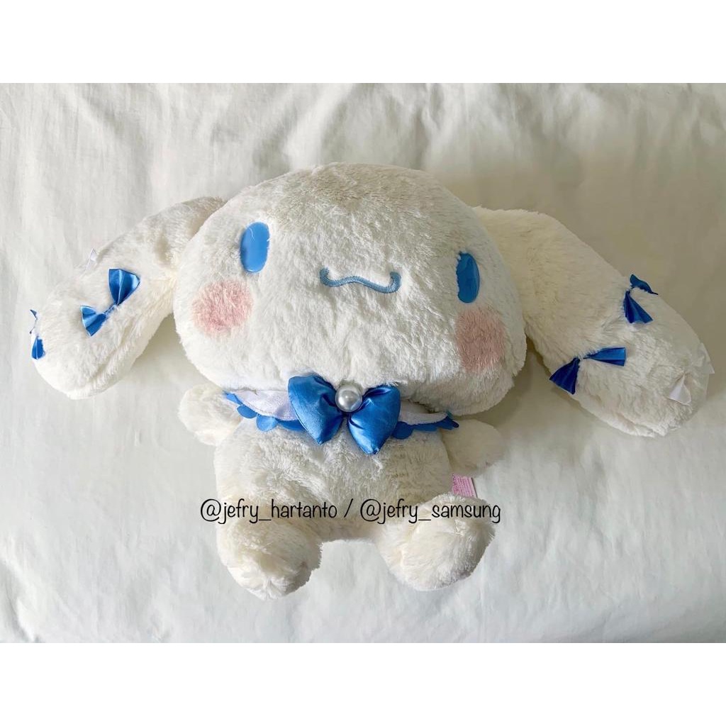Toreba Boneka Import Cinnamoroll Cinnamonroll Milky White Pita Biru Big Besar Original Sanrio Jepang
