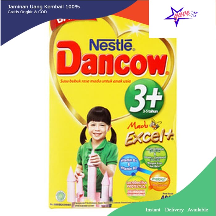 Dancow 3  madu 400 gram