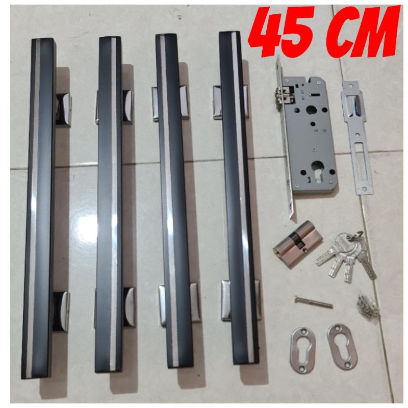 handle pintu black hitam stainless PAKET PROMO TERMURAH