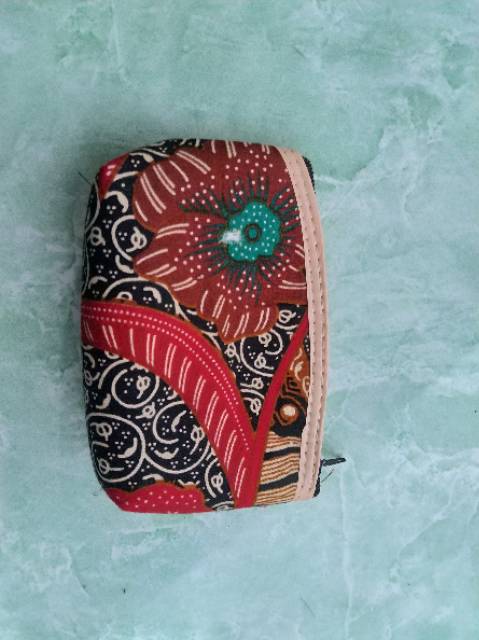 (BISA COD) SATU SET DOMPET KOIN BATIK ISI 20 PCS 10 x 8 cm - SOUVENIR PERNIKAHAN