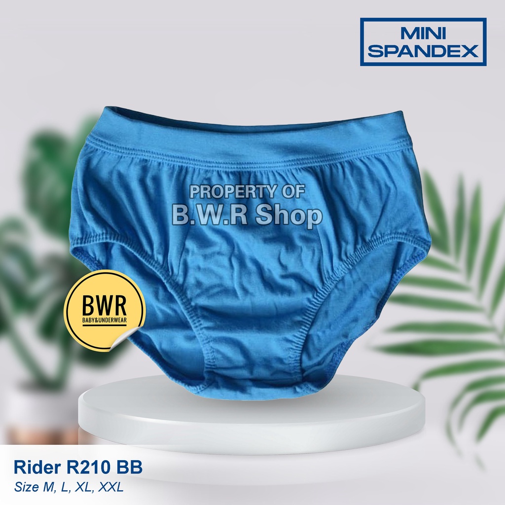 [ 3pc ] CD Rider R 210 BB / Celana Dalam Anak CD Anak Kids Laki Laki Mini Spandex Size S - XL | Bwr