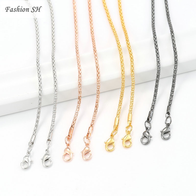 Hot chain anti-dropping plating lanyard necklace KZL-01