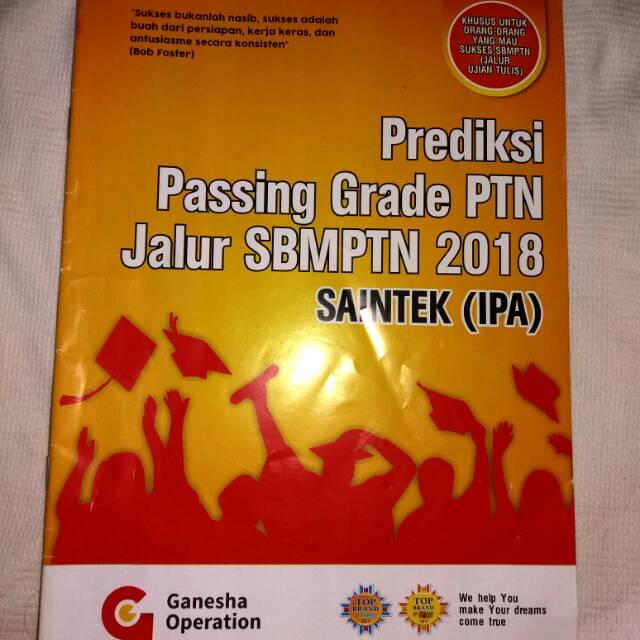 Passing Grade Sbmptn Ganesha Operation Shopee Indonesia