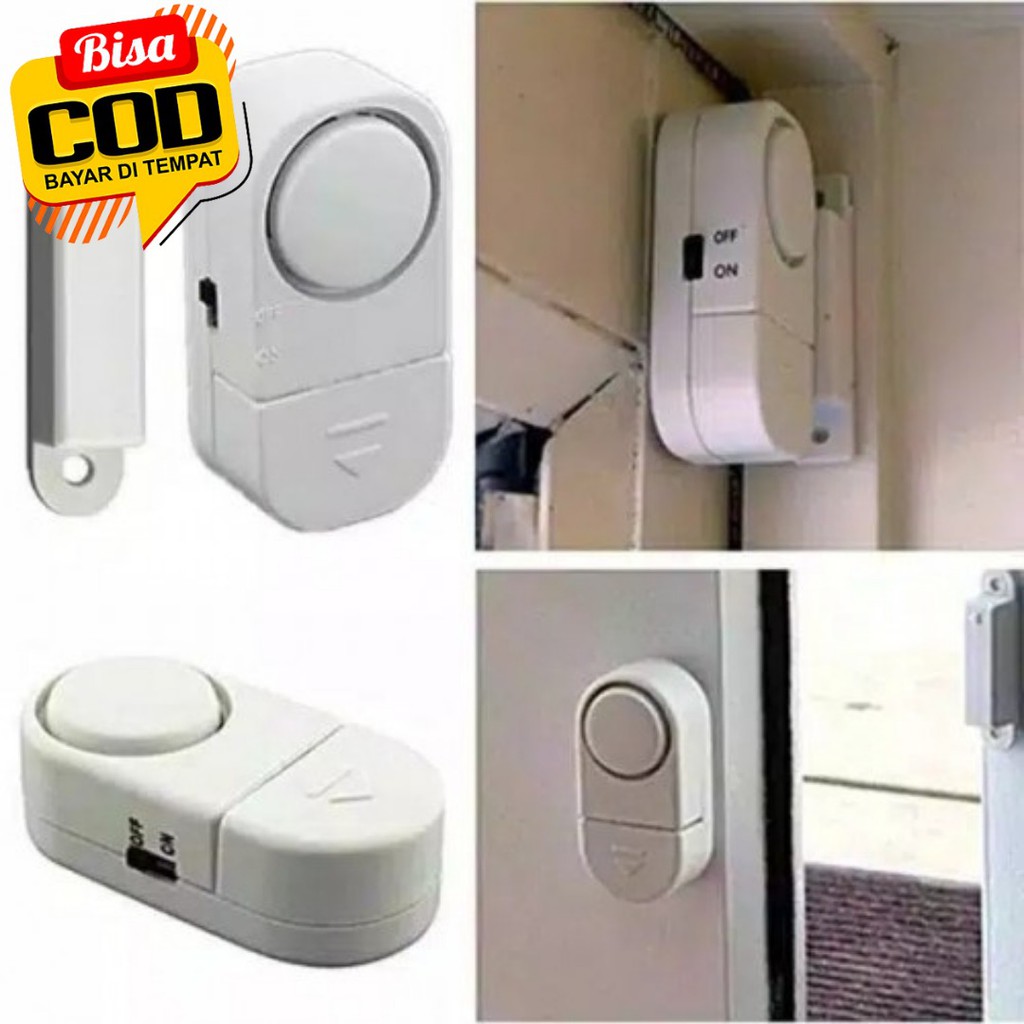 [COD] DOOR ALARM Rumah Pintu Jendela Rumah Kantor Anti Maling Sensor G, Alarm Rumah Anti Maling